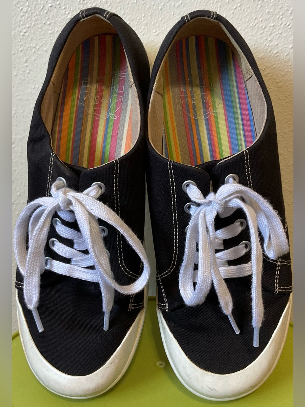 Dansko Women’s Black Canvas Sneakers
